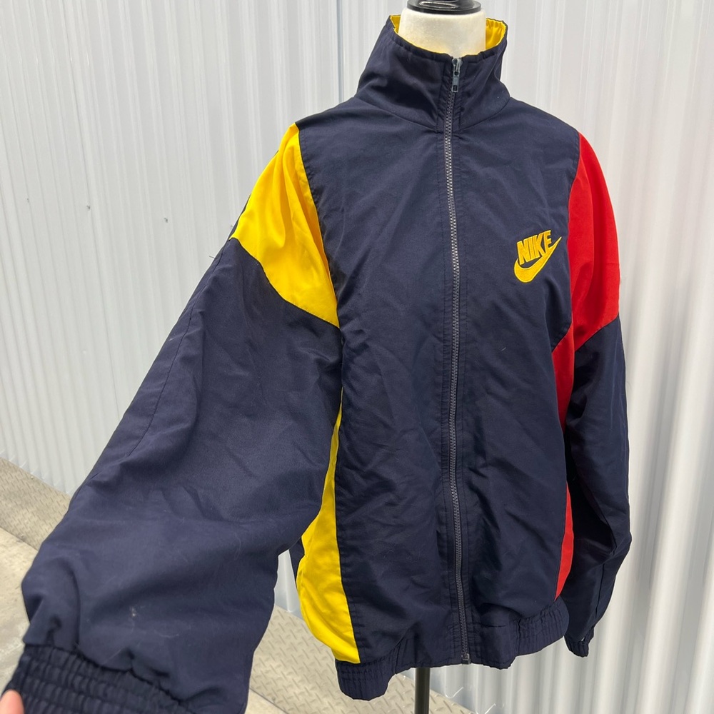 Vintage Nike Colorblock Windbreaker Jacket — Size Small